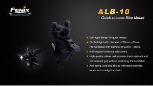Fenix ALB-10 QR Prindere Bicicletă